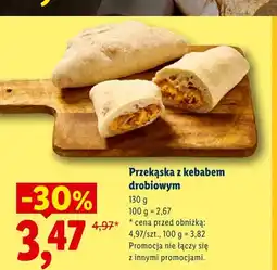 Lidl Przekąska z kebabem drobiowym oferta