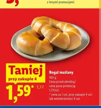 Lidl Rogal maślany oferta