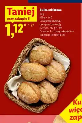 Lidl Bułka orkiszowa oferta