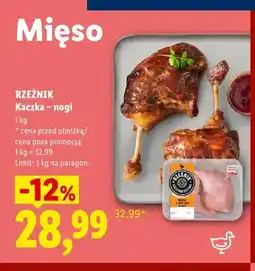 Lidl Nogi z kaczki Rzeźnik oferta