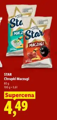 Lidl Chrupki Star Maczugi Ketchup oferta