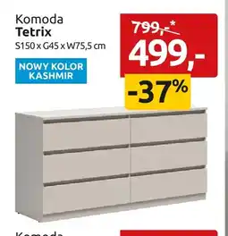 Black Red White Komoda Tetrix oferta