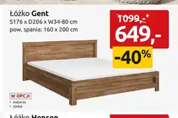Black Red White Łóżko Gent oferta