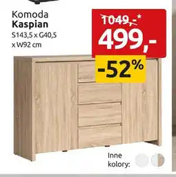 Black Red White Komoda Kaspian oferta