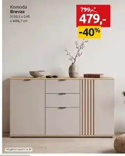 Black Red White Komoda Brevas oferta