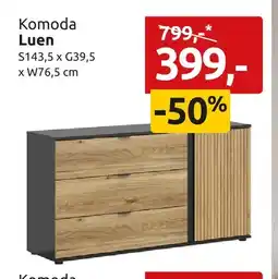 Black Red White Komoda Luen oferta