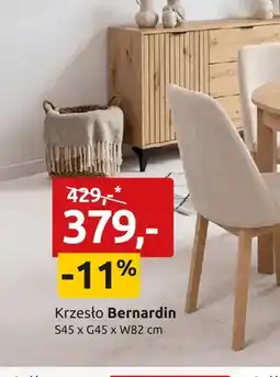 Black Red White Krzesło Bernardin oferta