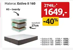 Black Red White Materac Estivo II 160 oferta