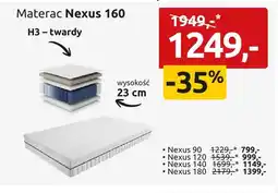 Black Red White Materac Nexus 160 oferta