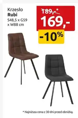 Black Red White Krzesło Rubi oferta