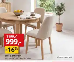 Black Red White Stół Bernardin oferta