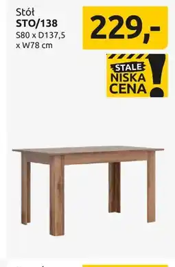 Black Red White Stół STO/138 oferta