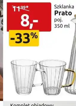 Black Red White Szklanka Prato oferta