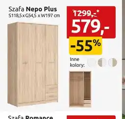 Black Red White Szafa Nepo Plus oferta