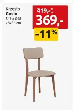 Black Red White Krzesło Goslo oferta