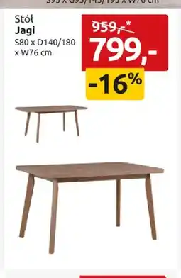 Black Red White Stół Jagi oferta