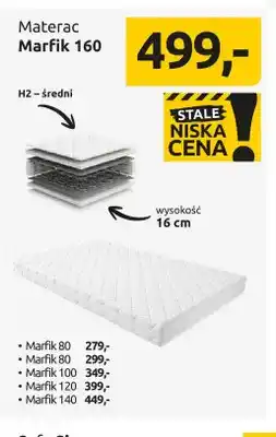 Black Red White Materac Marfik 160 oferta