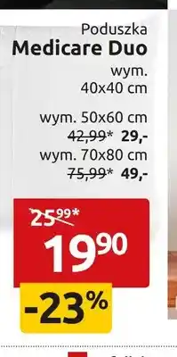 Black Red White Poduszka Medicare Duo 40x40 cm oferta
