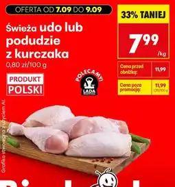 Biedronka Świeże podudzie z kurczaka oferta