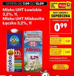 Biedronka Mleko UHT Łowickie 3,2% oferta