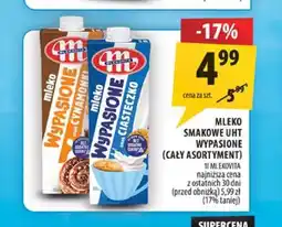 Arhelan Mleko UHT smakowe smak ciasteczko Mlekovita oferta