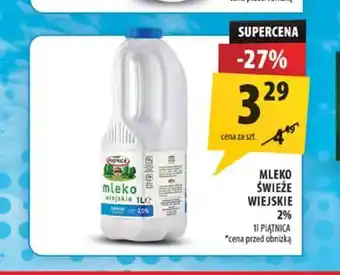 Arhelan Mleko świeże Wiejskie Piątnica 2% oferta
