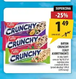 Arhelan Baton Crunchy Sante oferta