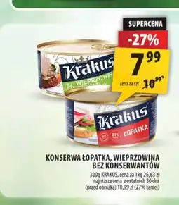 Arhelan Konserwa łopatka Krakus oferta
