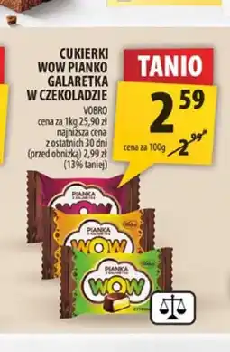 Arhelan Cukierki Wow Pianko Galaretka w czekoladzie Vobro oferta
