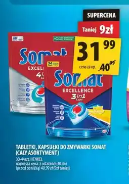 Arhelan Kapsułki do zmywarki Somat Excellence 4in1 oferta