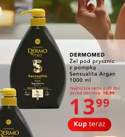 Poczta Polska Żel pod prysznic z pompką Sensualita Argan Dermomed oferta