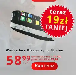 Poczta Polska IPoduszka z kieszonką na telefon oferta