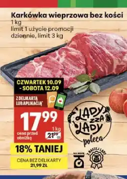 Delikatesy Centrum Karkówka wieprzowa bez kości oferta