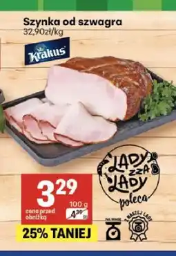 Delikatesy Centrum Szynka od szwagra Krakus oferta