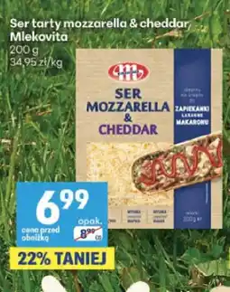 Delikatesy Centrum Ser tarty mozzarella & cheddar Mlekovita oferta