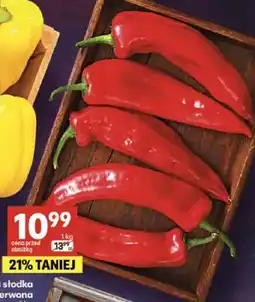 Delikatesy Centrum Papryka słodka podłużna czerwona oferta