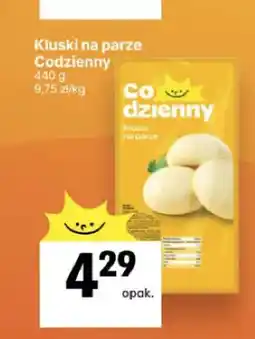 Delikatesy Centrum Kluski na parze Codzienny oferta
