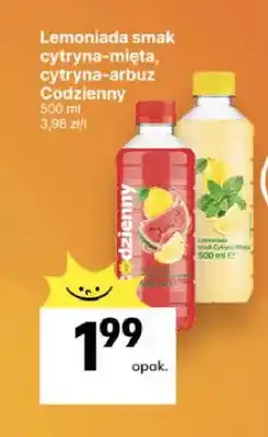 Delikatesy Centrum Lemoniada smak cytryna-arbuz Codzienny oferta
