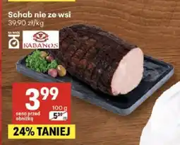 Delikatesy Centrum Schab nie ze wsi Kabanos oferta