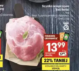 Delikatesy Centrum Szynka wieprzowa bez kości oferta