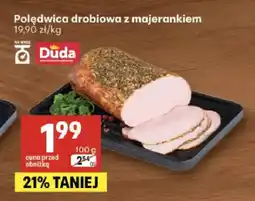 Delikatesy Centrum Polędwica drobiowa z majerankiem Duda oferta