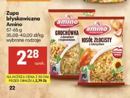 Delikatesy Centrum Zupa błyskawiczna Amino Grochówka z boczkiem i majerankiem oferta