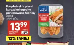 Delikatesy Centrum Polędwiczki z piersi kurczaka łagodne panierowane Morliny oferta