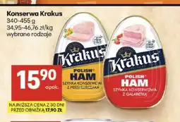 Delikatesy Centrum Konserwa Krakus Szynka konserwowa z piersi kurczaka oferta