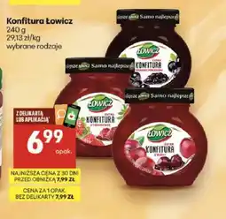 Delikatesy Centrum Konfitura z czarnej porzeczki Łowicz oferta