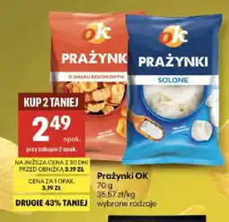 Delikatesy Centrum Prażynki OK o smaku bekonowym oferta