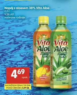 Delikatesy Centrum Napój z aloesem 38% Vita Aloe mango oferta
