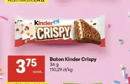 Delikatesy Centrum Baton Kinder Crispy oferta