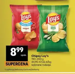 Delikatesy Centrum Chipsy Lay's Paprika oferta