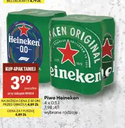 Delikatesy Centrum Piwo bezalkoholowe Heineken 4-pak oferta